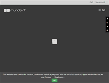 Tablet Screenshot of mundart-footwear.com